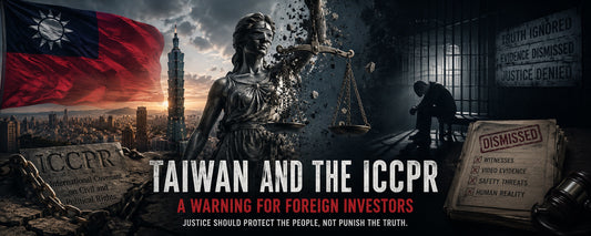 Taiwan and the ICCPR: A Warning for Foreign Investors