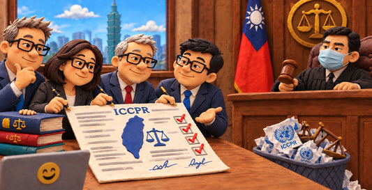 Four scholars sign an ICCPR letter on court interpretation in Taiwan – illustration for Ross Cline's post, 20 October 2026