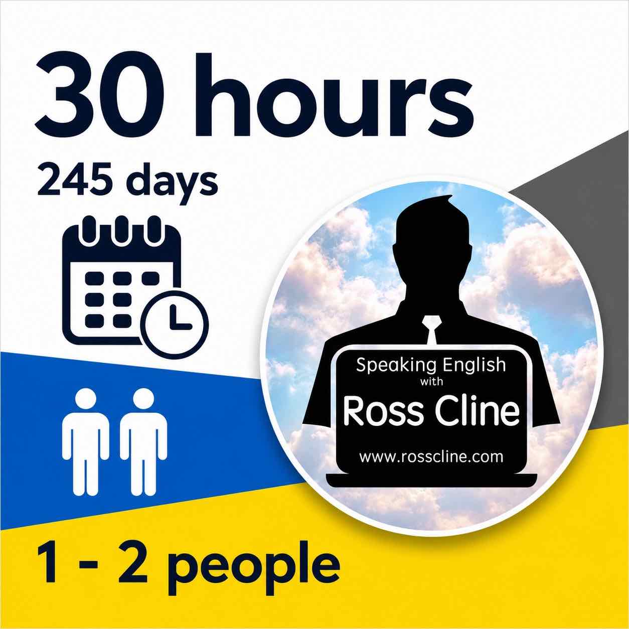 A.) 1-2人用30時間